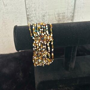 Colorful beaded bracelet